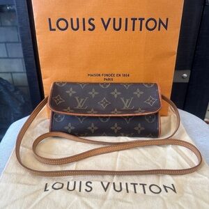 Louis Vuitton monogram cross body bag